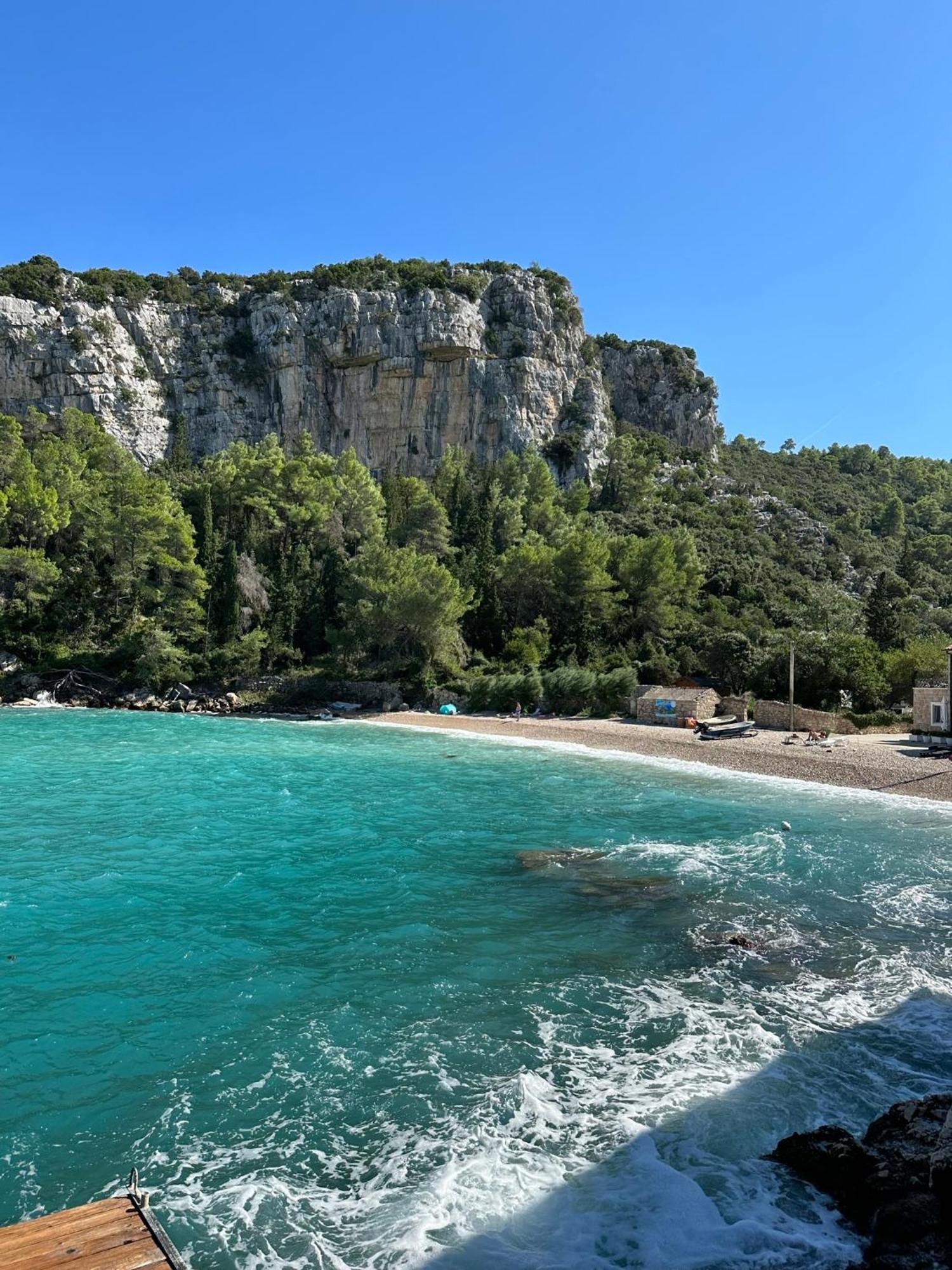 Zen-Pok House on the Beach - Pokrivenik Zastražišće Buitenkant foto